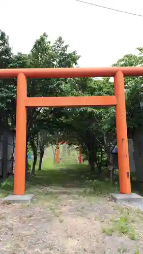 群別稲荷神社の鳥居