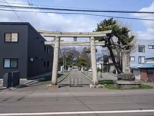 亀田八幡宮の鳥居