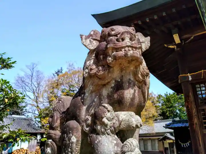 若宮八幡社(力長町)の狛犬