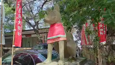 王子稲荷神社の狛犬