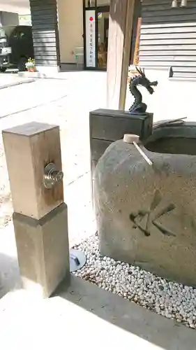 長沼神社の手水舎