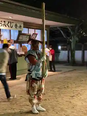 三津厳島神社の初詣
