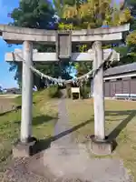白山姫神社(白山古墳)の鳥居