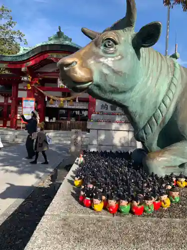 上野天満宮の狛犬