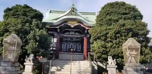諏訪神社の本殿・本堂