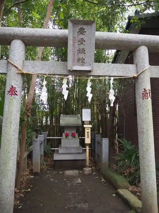 篠崎浅間神社の末社・摂社