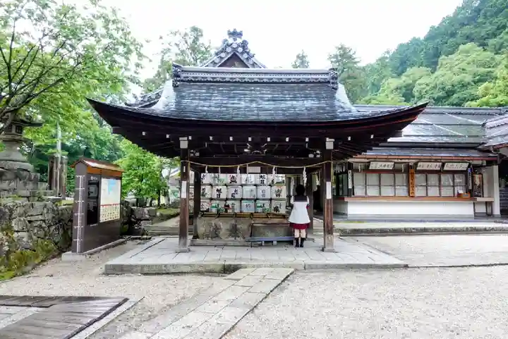 日牟禮八幡宮の手水舎