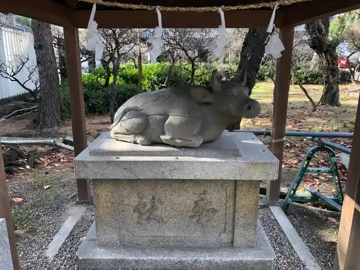 道明寺天満宮の狛犬