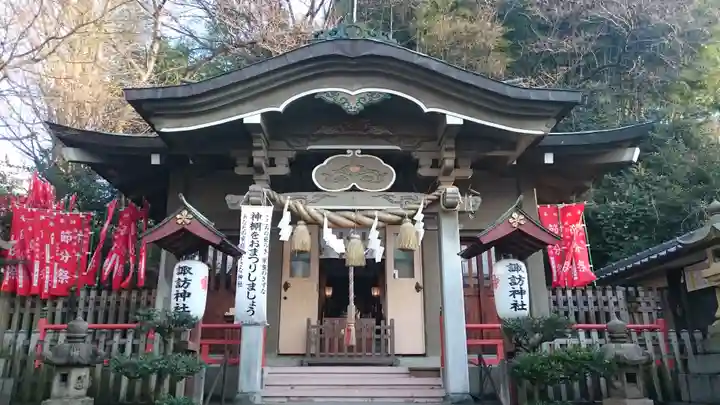石川町諏訪神社の本殿・本堂
