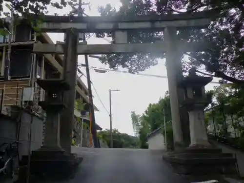 霊明神社の鳥居