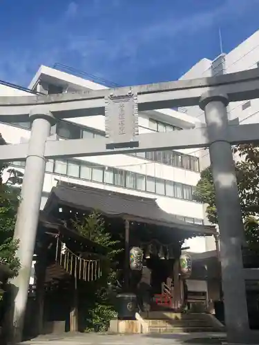 太田姫稲荷神社の鳥居