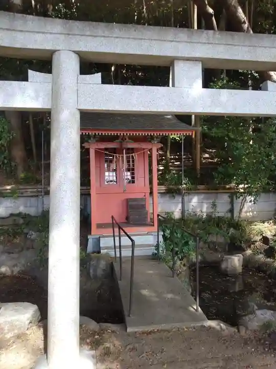 西福寺(開運不動尊)の鳥居