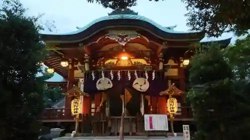 青山熊野神社の本殿・本堂