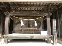 銀鏡神社の本殿