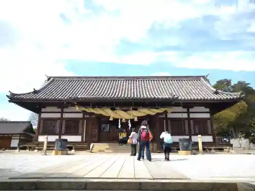 阿智神社の本殿