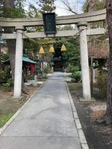 淺野神社の鳥居