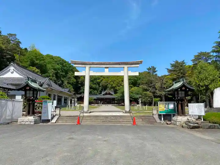 群馬県護国神社の鳥居