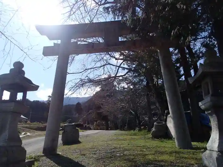 駒形大重神社の鳥居