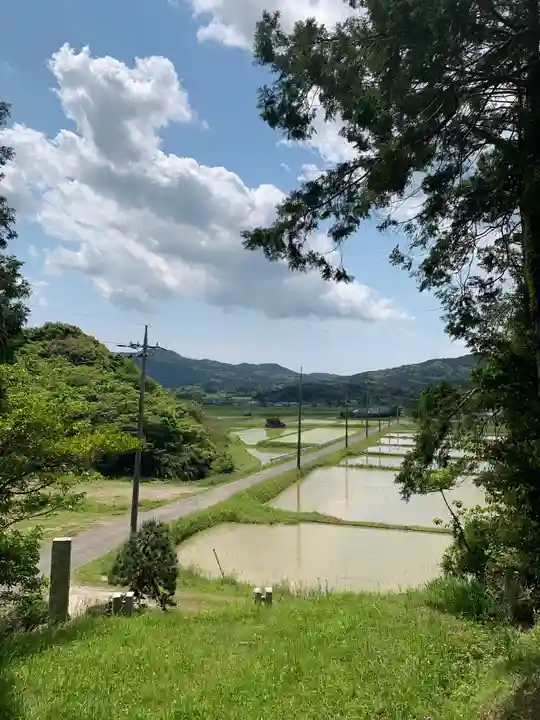 横山神社の周辺