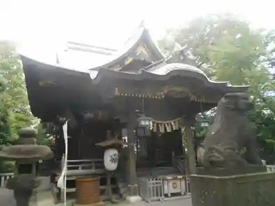 白旗神社の本殿・本堂