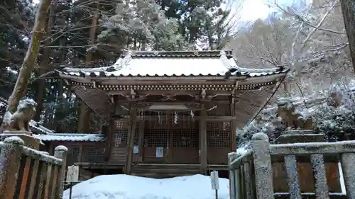 長谷部神社（加賀市）の本殿