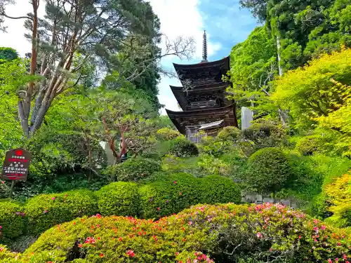 国宝 大法寺の庭園