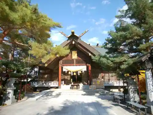 北見神社の本殿