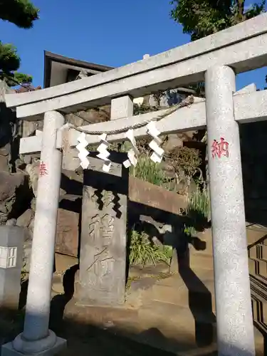 榎稲荷神社の鳥居