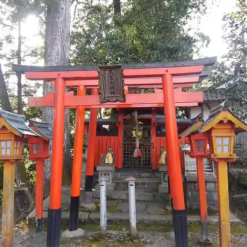 金峯山寺の鳥居