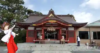 稲毛浅間神社の本殿・本堂