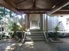 竹大與杼神社の本殿