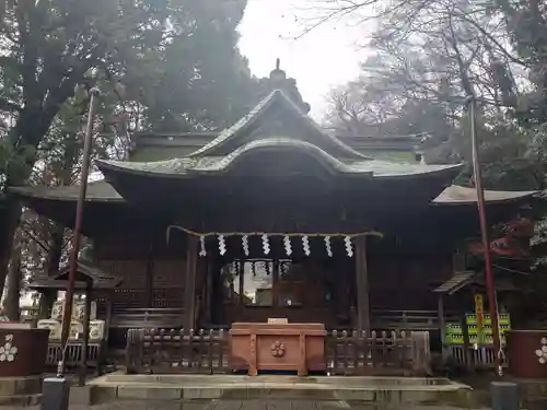 谷保天満宮の本殿・本堂