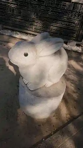 綱敷天満神社の狛犬