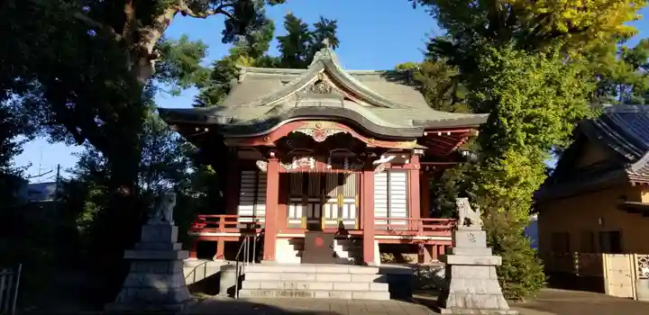 柴又八幡神社の本殿・本堂
