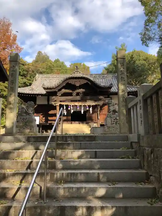 田潮八幡神社の本殿・本堂