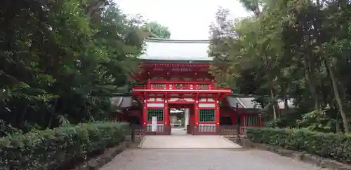 井草八幡宮の山門・神門