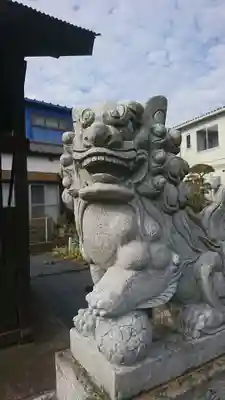 高田神社の狛犬