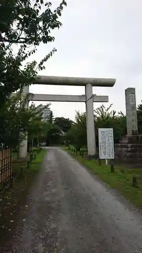 弘道館鹿島神社の鳥居