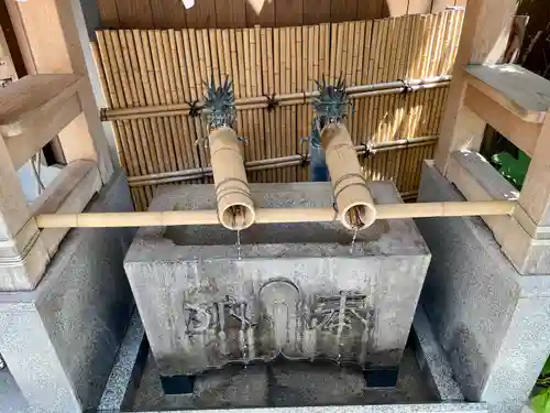 小網神社の手水舎