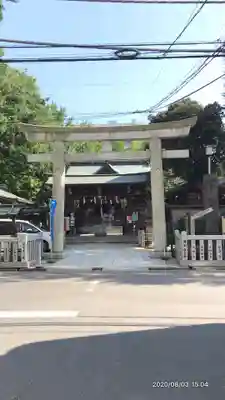 下谷神社の鳥居