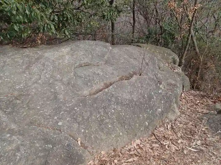 鐸比古鐸比賣神社旧社地の自然