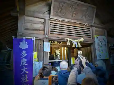 多度大社の動物