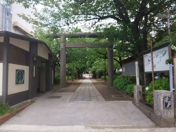 亀戸 香取神社の鳥居