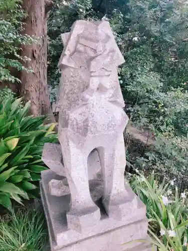 東郷神社の狛犬