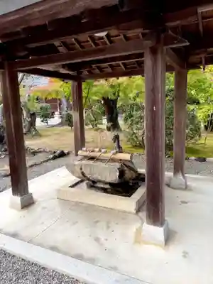 法道寺の手水舎