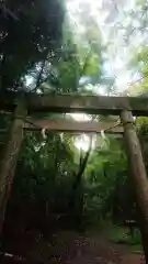 玉野御嶽神社の鳥居