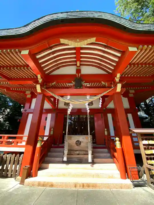 自由が丘熊野神社の本殿・本堂