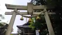清水八幡神社の鳥居