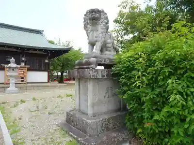 柳澤神社の狛犬