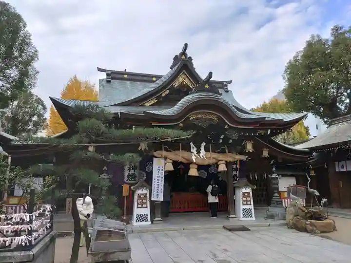 櫛田神社の本殿・本堂
